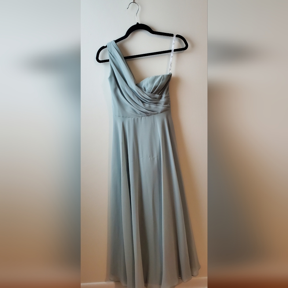 Celebrate DB Studio Sage Bridesmaid Dress
